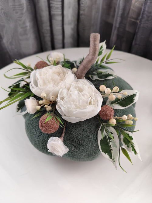 Dýně Zelená – Sada S, M, L | Textilní Dekorace | Nika's Home