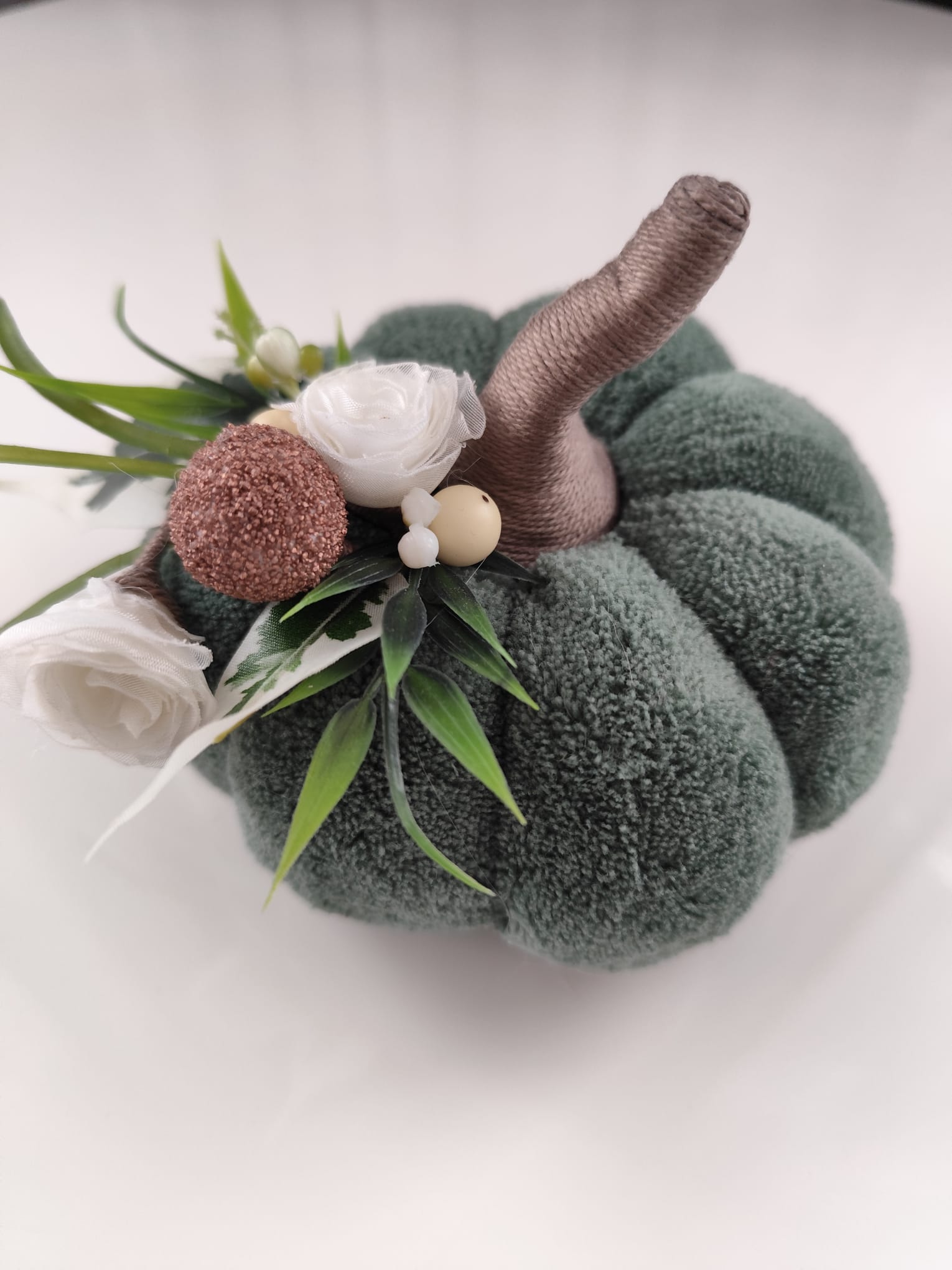 Dýně Zelená – Sada S, M, L | Textilní Dekorace | Nika's Home