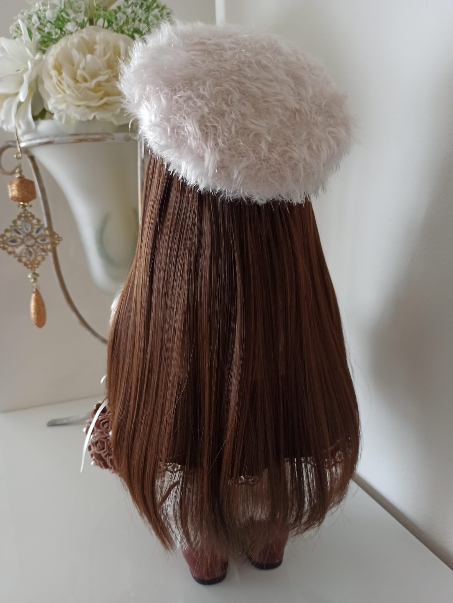 Nikaska Hnědá – Ručně vyrobená panenka | 39 cm | Nika's Home