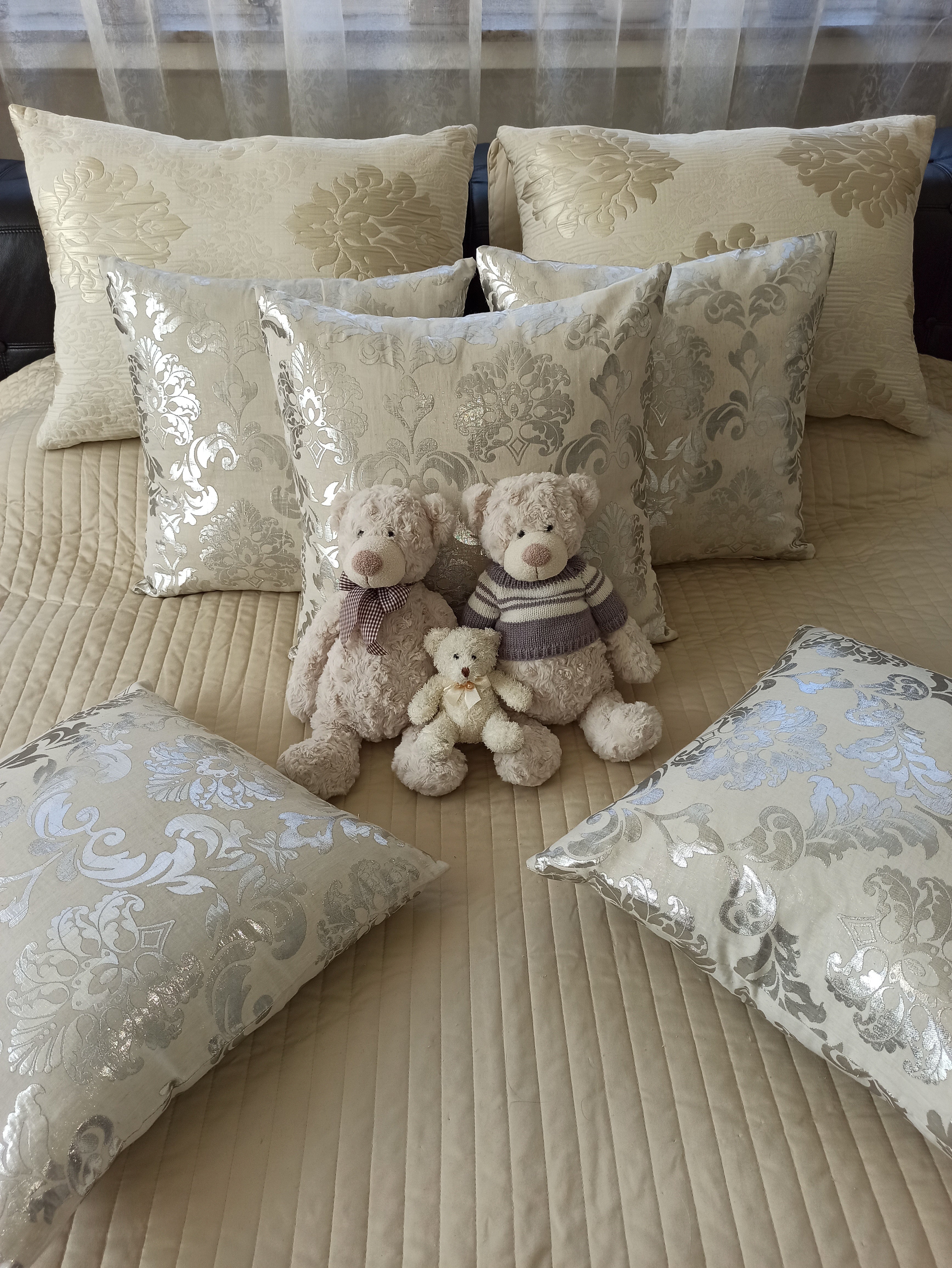 Medvídči Teddy Bears – Sada S, M, M | Textilní Dekorace | Nika's Home