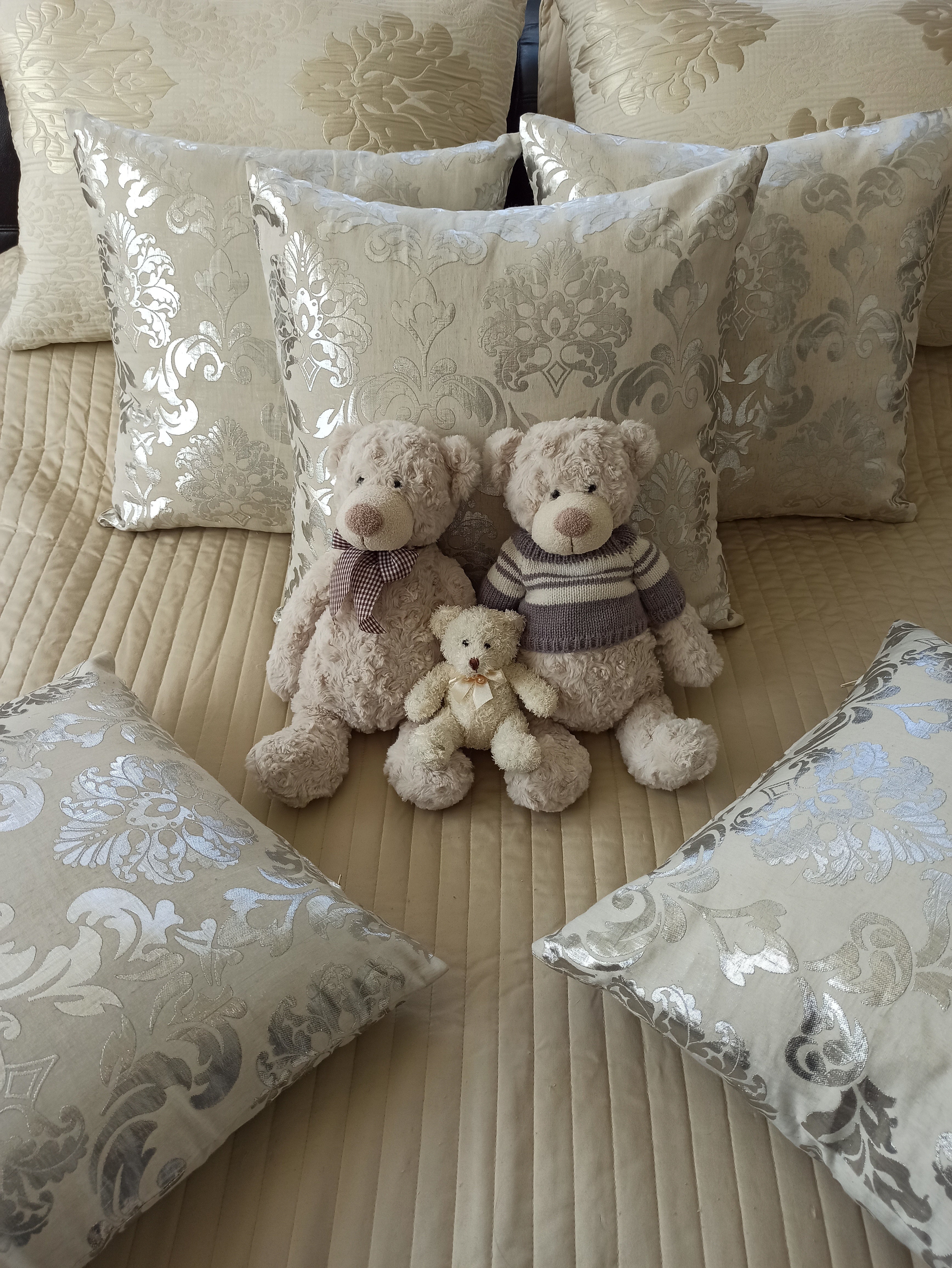 Medvídči Teddy Bears – Sada S, M, M | Textilní Dekorace | Nika's Home